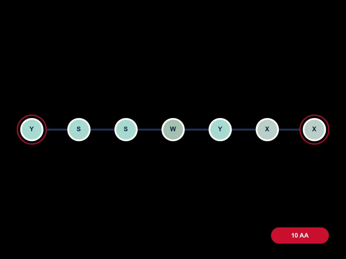 Decapeptide-12 molecule diagram card